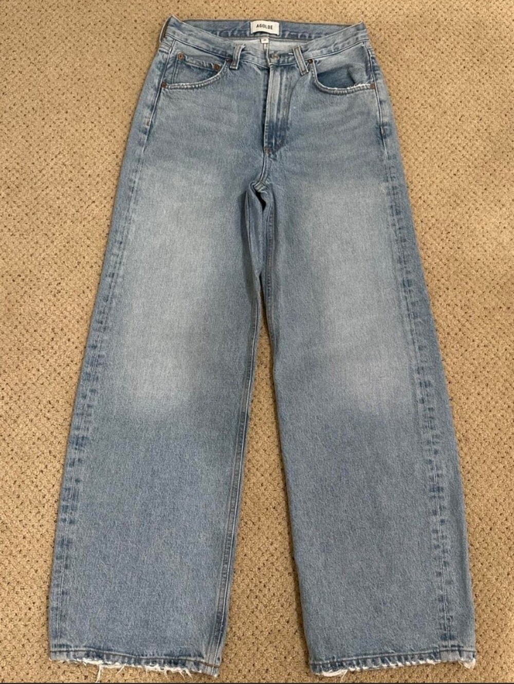 Agolde Low Curve Jeans In Force
